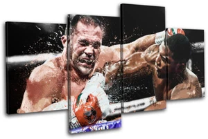 AJ Antony Joshua Pulev Sports MULTI CANVAS WALL ART Picture Print - Picture 1 of 1