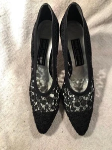stuart weitzman Womens Black Pumps Classic Hells Size 7 W US Super Classy - Bild 1 von 8
