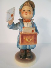 Vintage Hummel Goebel Mailman Postman Boy Figurine #119 "g" marking on bottom