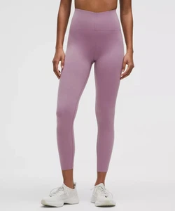 Lululemon Glow Up HR Tight 25” Lavender Lux Purple Size 6 Running Leggings - Picture 1 of 3