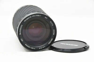 Promaster Spectrum 7 MC Auto Zoom Macro 60-300mm f4-5.6 for Nikon (#B7) - Image 1 of 4