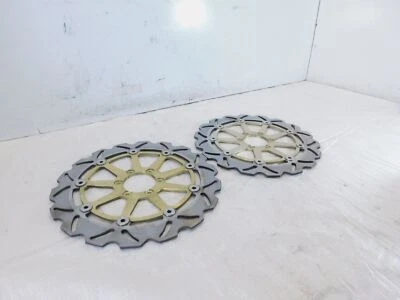 Rotores de freno de disco derecha/izquierda Aprilia Tuono 1000 RSV1000 y Shiver 750 Foto 1 de 4