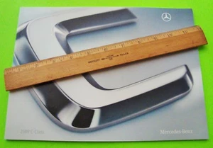 Mercedes Benz C-KLASSE DLX 50-pg 2009 KATALOG Prospekt FARBCHIPS C350 C63 AMG - Bild 1 von 9
