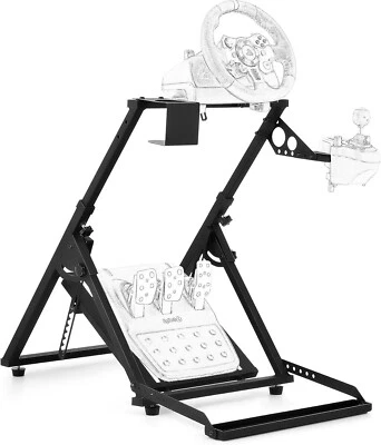 MCTZ Driving Game Sim Racing Simulator Frame Stand for Wheel Pedals Xbox PS PC - Image 1 of 4