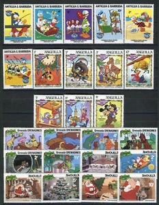 Disney - 25 estampillas diferentes MNH - Imagen 1 de 2