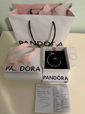Pandora – Anello e Braccialetto Cuoricino Rosso - Immagine 1 di 3