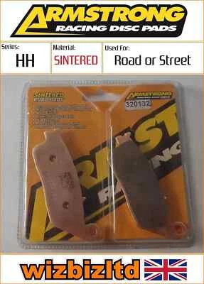 Pastillas de freno delanteras Armstrong caja abierta Daelim Roadwin R 125 Fi 2008-2014 Foto 1 de 4