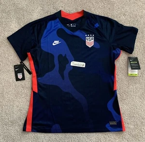 NWT! Women's Nike 2020 USA Stadium Soccer Away Jersey sz XL CD0907 475 - Picture 1 of 3