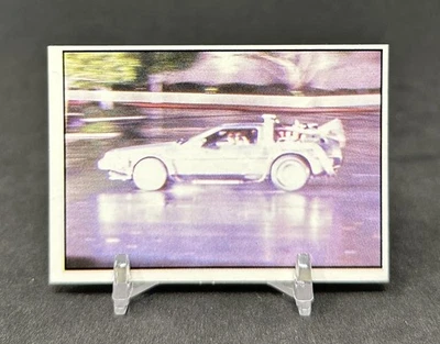 Pegatina Panini Back to the Future DeLorean #36 1985 Foto 1 de 3