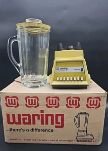 Vintage Waring Century 9 Mixer 11-371 Ernte Gelb 40 Oz Hergestellt in den USA  - Bild 1 von 24