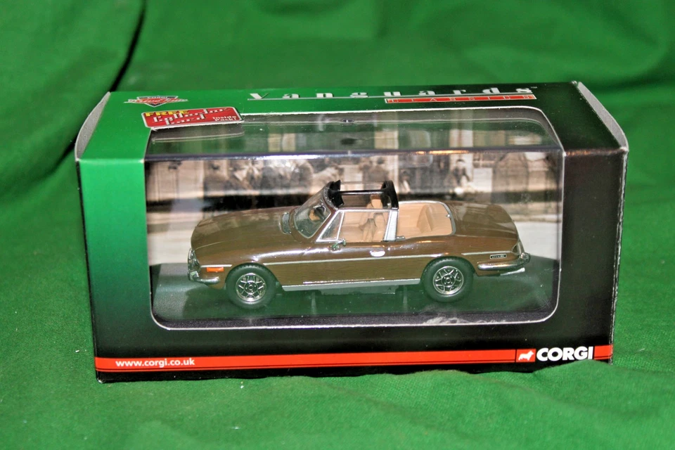 CORGI VANGUARDS TRIUMPH STAG RUSSET BROWN 1/43 #VA10104 - Image 1 of 1