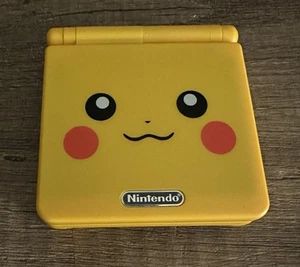 Nintendo Game Boy Advance SP, Pikachu Edition, Gelb, Pokemon, Funktionsfähig - Bild 1 von 3