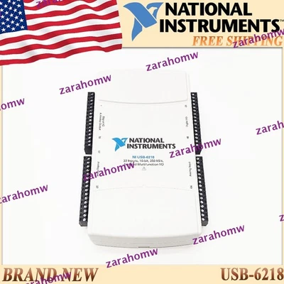 Nuovo NI USB-6218 USB multifunzione I/O acquisizione dati DAQ spedizione gratuita PLC US - Immagine 1 di 4