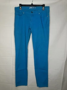 Pantalones de mezclilla para mujer U-51 auténticos color azul brillante talla 8/9 - Imagen 1 de 12