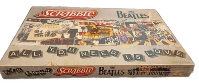 Edición Scrabble The Beatles con bolsa personalizada de azulejos Beatles nueva sellada de fábrica  Foto 1 de 4
