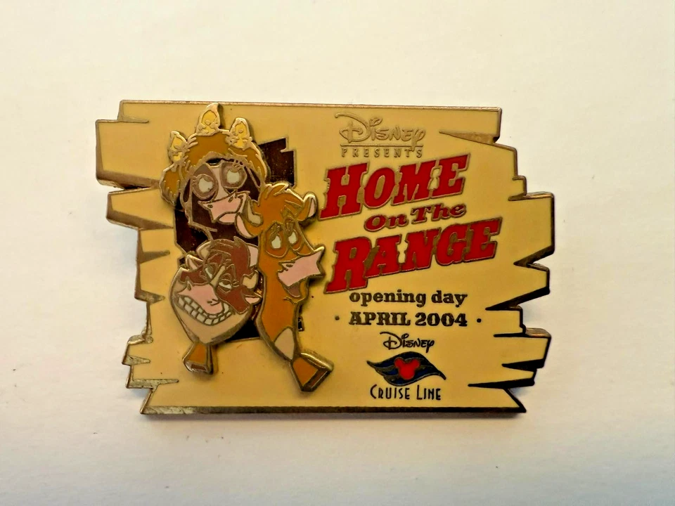 Rare Limited Edition Disney Pin - Home On the Range - Opening Day - LE of 750! - Image 1 of 2