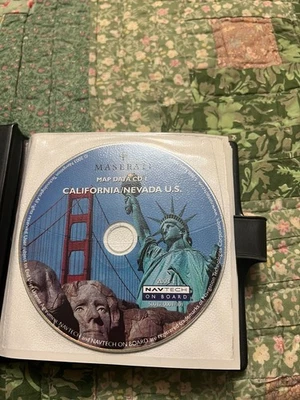 Maserati navigation cd set complete 2003 SPYDER - Image 1 of 4