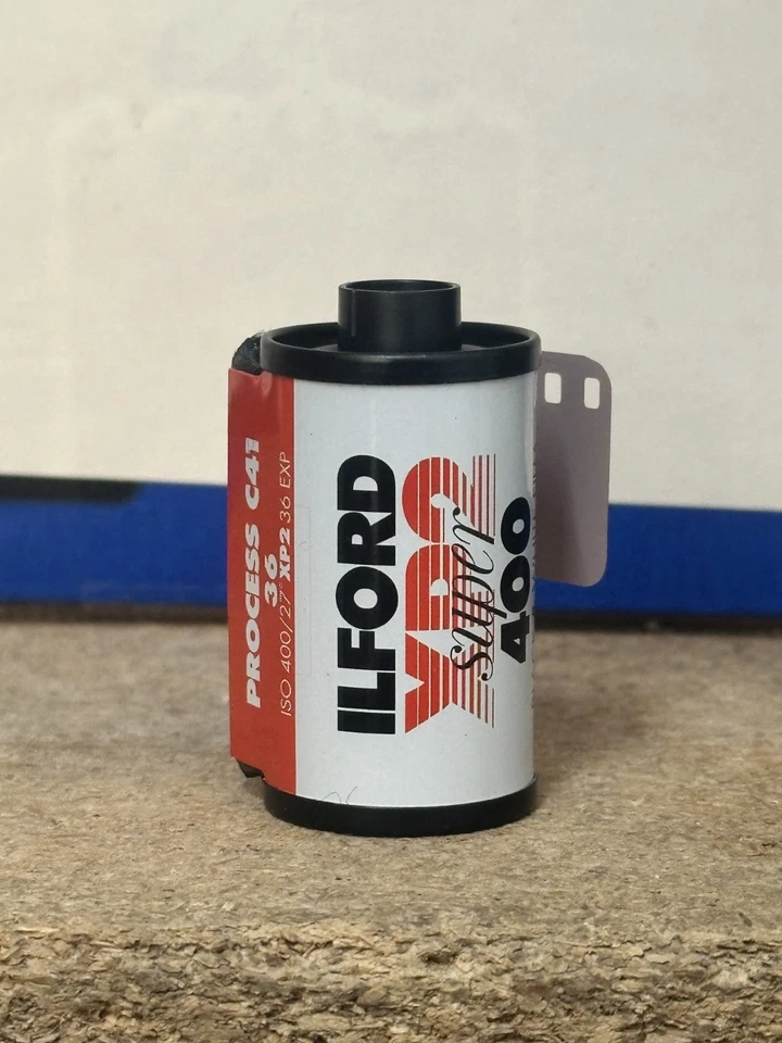 Ilford XP2 Super 400 36 Exposure Black and White Film Negative 35mm exp 2/26 - Image 1 of 2