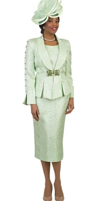 Terno de igreja feminino Lily and Taylor 3 peças - Imagem 1 de 2