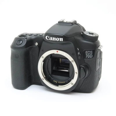 Canon EOS 70D 20.2MP Digital SLR Camera Body #47 - Image 1 of 4
