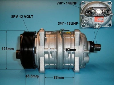 AutoAir Aircon Compressor 14-0064A For Rover 800 XS 2.0 - Image 1 of 3