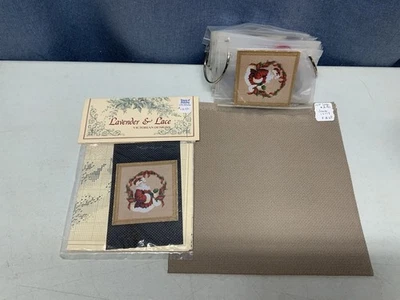 Lavender & Lace "The Spirit of Christmas" New Cross Stitch Pattern Fabric Floss - Image 1 of 4