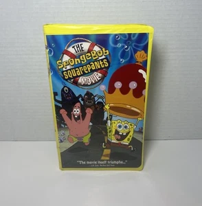 The Spongebob Squarepants Movie (VHS, 2005, Clamshell Case) HTF - Picture 1 of 4