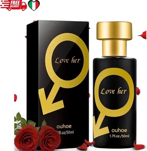 Profumo ai Feromoni per Uomo-Fragranza 50  Intensa Seduzione Sensuale ECCITANTE - Foto 1 di 7