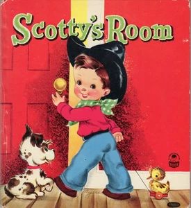 SCOTTY'S ROOM, COZY CORNER BOOK, WHITMAN, HARDCOVER, 1957 - Picture 1 of 6