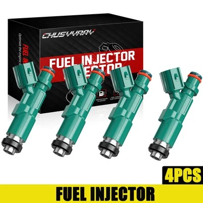 Inyector de combustible 4 piezas nuevo 12 orificios 23250-21020 para Scion XA XB 2004-2006 1,5 L L L4 Foto 1 de 4