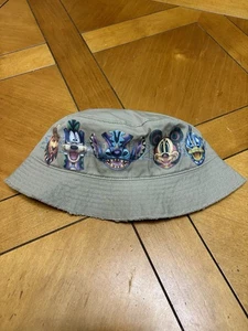 Disney Parks Tiki Mickey Goofy Donald Stitch Scar Lion King Bucket Hat - Picture 1 of 8