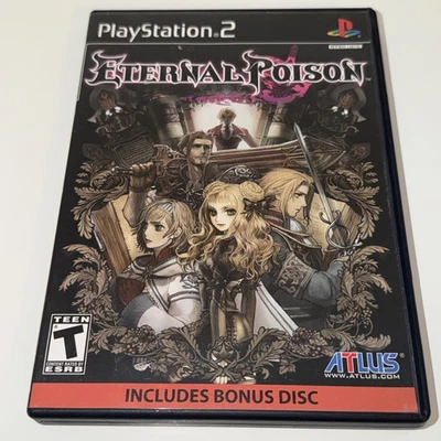 Eternal Poison (Sony PlayStation 2 PS2) Complete CIB + Soundtrack - Authentic - Image 1 of 4