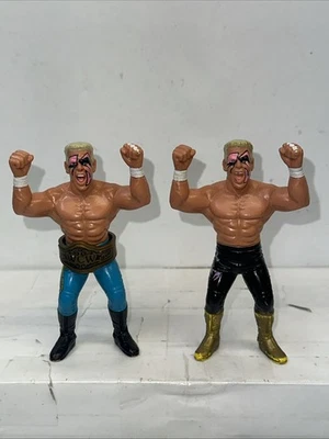 Figura de lucha libre variante Sting Black Tights 1991 Galoob WCW exclusiva del Reino Unido Foto 1 de 4