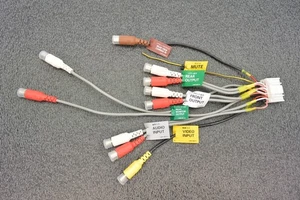 Genuine Pioneer RCA Cable CDP1375 Front/Rear/Sub-W/Camera/AV - NEW - Picture 1 of 2