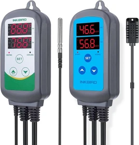 INKBIRD Digital Thermostat Humidity & Temperature Controller For Greenhouse NEW - Picture 1 of 3