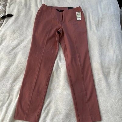 Alfani Pierna Ajustada Cintura Confort Rosa Talla 8 Nuevo Con Etiquetas Algodón57% Foto 1 de 4