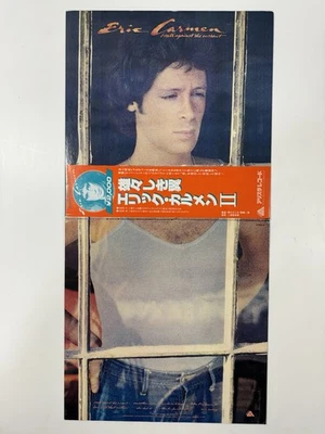 Eric Carmen Boats Against The Current OBI JAPAN Arista Vinyl LP - Image 1 of 4