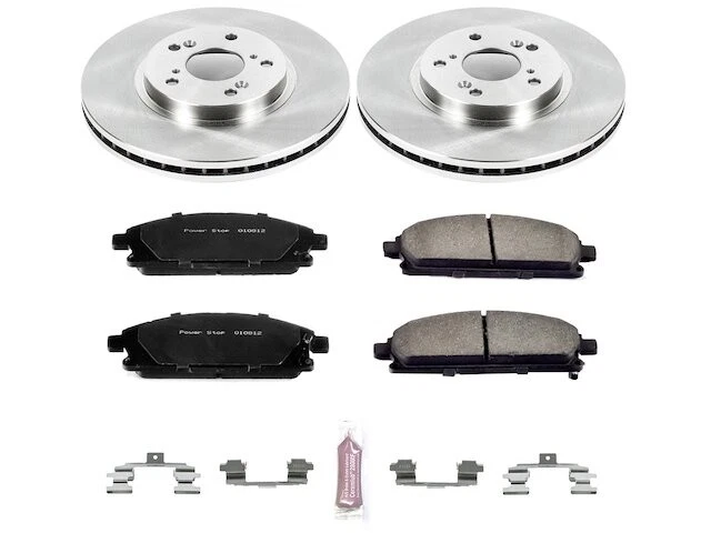 Pastilha de freio dianteiro e kit de rotor para 2003-2006 Acura MDX 2004 2005 WB777QW - Imagem 1 de 1