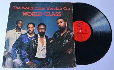 The World Class Wreckin' Cru - World Class Vinyl LP - 1985 Kru-Cut - Dr. Dre Foto 1 de 4