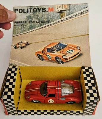 POLITOYS M525 FERRARI 250 LE MANS PININFATINA  - 1/43 - MINT BOX ROSSO PASTELLO - Immagine 1 di 4
