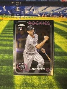 2024 Topps #92 Coco Montes Rookie Colorado Rockies - Picture 1 of 2