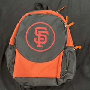 San Francisco Giants Backpack Unisex One Size Black Orange Logo Alexander Promo - Picture 1 of 1
