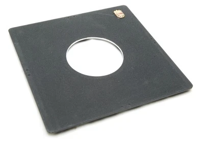 Linhof Kardan Original Lens Board #2 With 65mm Opening For Copal Shutter #3. Ex. - Image 1 of 2
