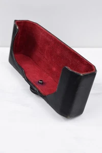 Vintage Japan Rangefinder Leather Half Case Electro 35 Size 6in - Picture 1 of 12