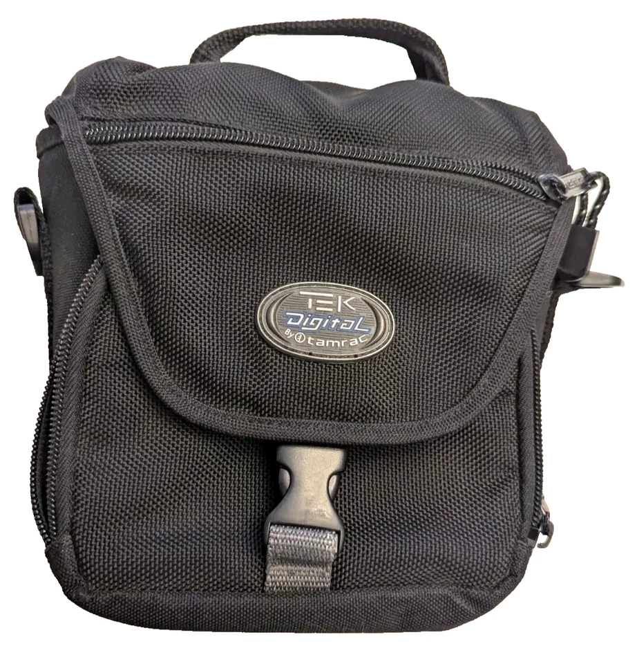 Tamrac Tek Digital Camera Bag Lightweight Padded Belt Loop Zippers No Strap  - Image 1 of 4