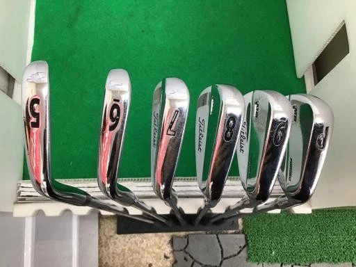 Titleist MB 710 Iron Set 5-9,Pw 6pc Flex Stiff NS 105GH Steel - Image 1 of 4