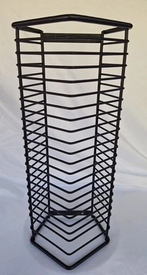 Estante de almacenamiento de CD 22 ranuras de metal  Foto 1 de 4