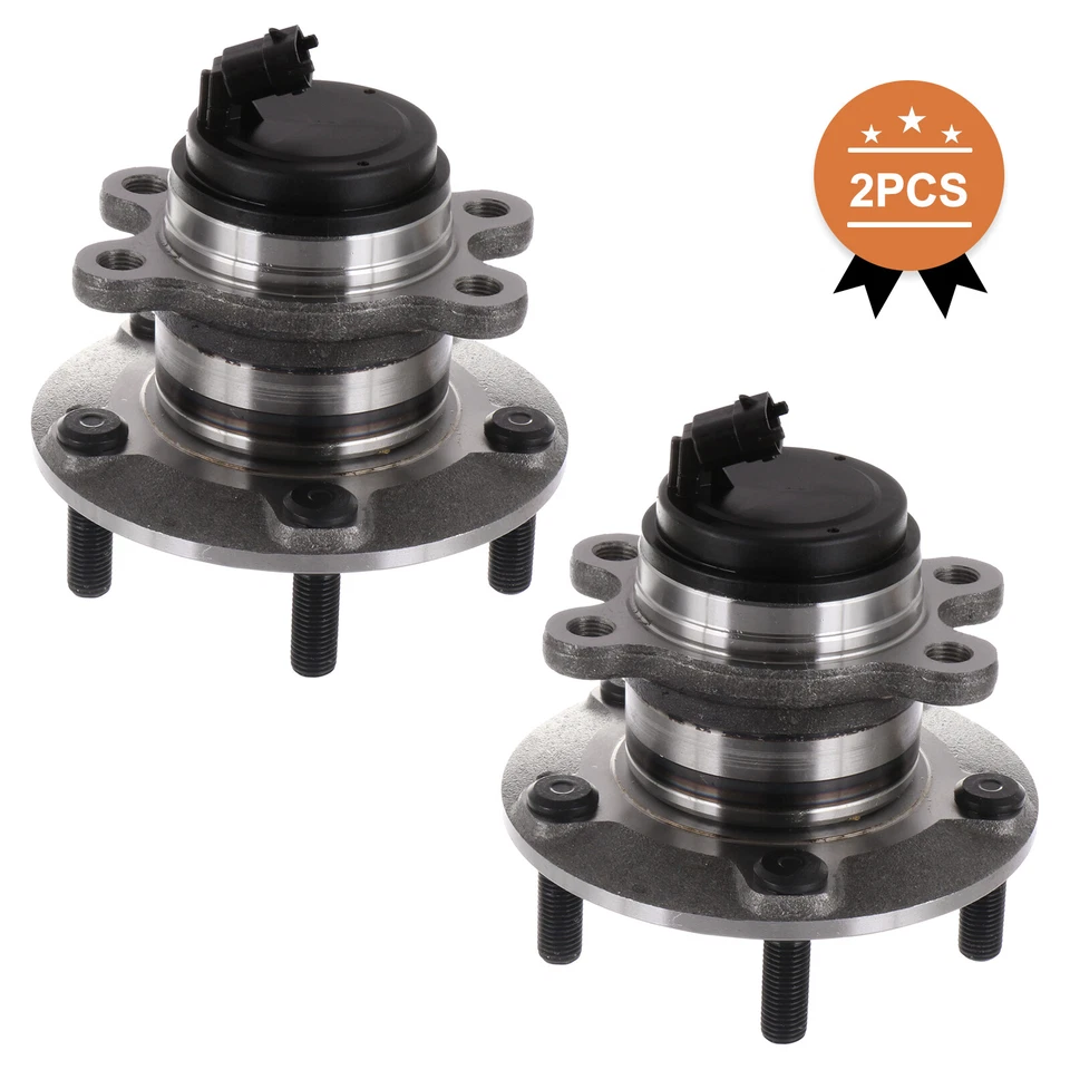 2 Front Wheel Hub Bearing For 2010-2016 Hyundai Genesis Coupe 2.0L with ABS Foto 1 de 4