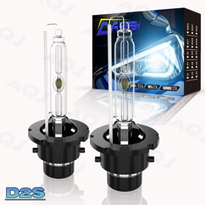 For 2000-2001 BMW 740iL D2S Xenon HID Low Beam Headlight Bulbs 6000K White Set Foto 1 de 4