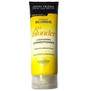 John Frieda Lightening Conditioner 250 ml Sheer Blonde Go Blonder Chamomile - Picture 1 of 24